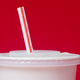A plastic McDonald’s straw.